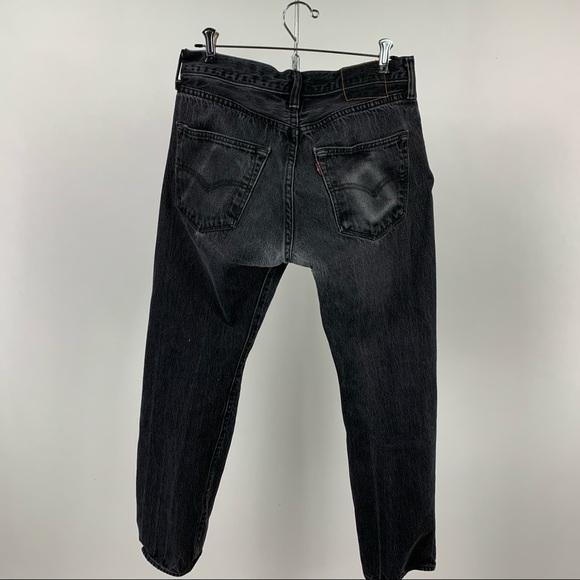 Levi’s Vintage Black Tapered Button Down Jeans 29 - Picture 4 of 12